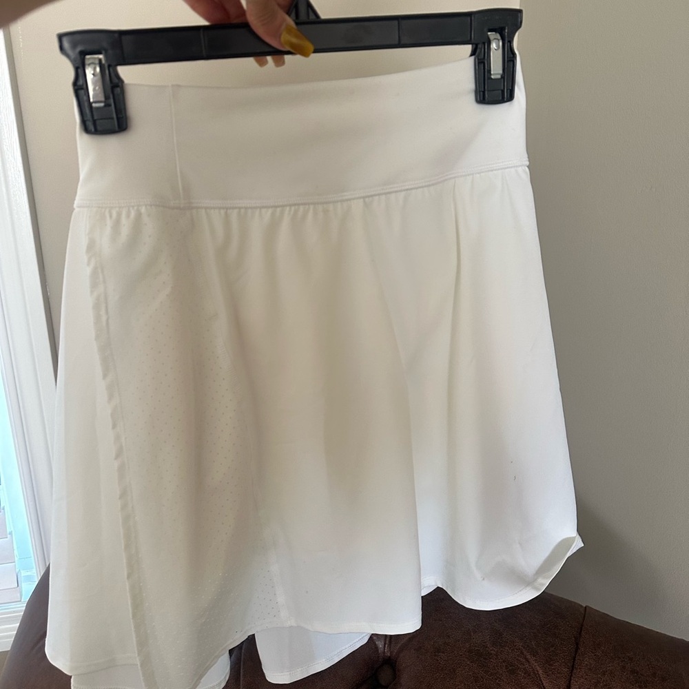 SPANX White Activewear Skort  white extra small never worn